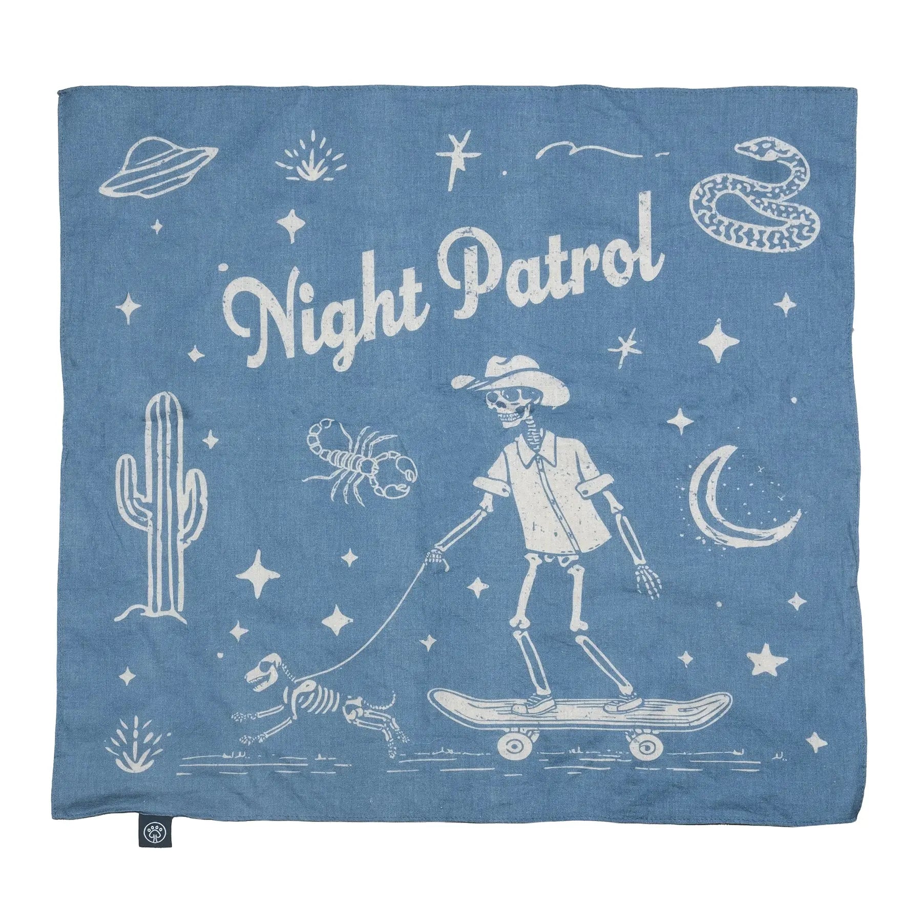 Night Patrol Dog Bandana Mezkui