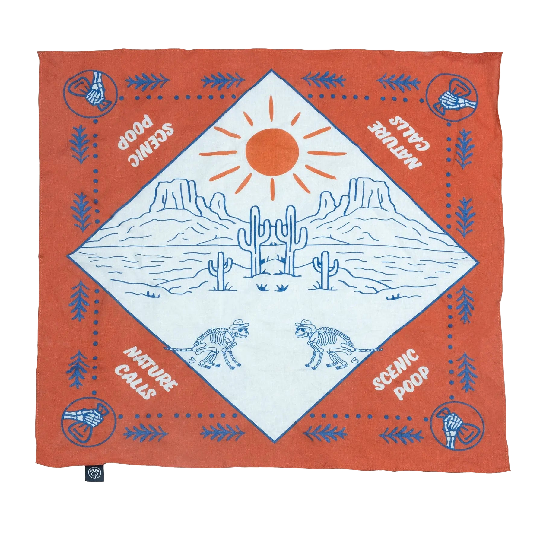 Pañuelo para perros Scenic Poop Mezkui